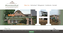 Desktop Screenshot of husemeshof.de